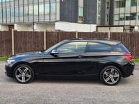 Used BMW 116 Sport Line 2014 Black Hatchback