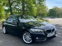 Used BMW 218 Comfort Edition 2015 Black Coupe