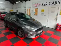 Used Ford Fiesta ST-Line X 125 HP (91 kW) 2018 Grey Hatchback