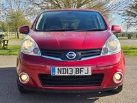 Used Nissan Note N-TEC 110 HP (80 kW) 2013 Red Hatchback