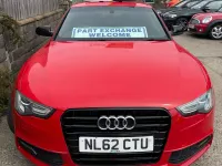 Used Audi A5 Black Edition 2012 Red Coupe