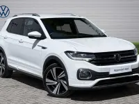 Used VW T-Cross R-line 110 HP (80 kW) 2022 White SUV
