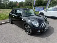 Used Mini Cooper Cabriolet 122 HP (89 kW) 2013 Black Cabriolet