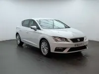 Used Seat Leon SE Dynamic 130 HP (95 kW) 2019 White Hatchback