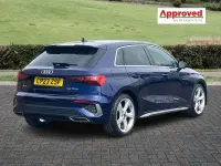 Usado Audi A3 S-Line 150 HP (110 kW) 2023 Azul Sedan