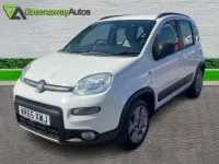 Used Fiat Panda Trekking 85 HP (62 kW) 2015 White Hatchback