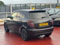 Used Skoda Fabia vRS 180 HP (132 kW) 2012 Black Hatchback