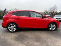 Used Ford Focus Zetec 2017 Red Hatchback