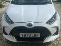 Used Toyota Yaris Hybrid 2023 White Hatchback