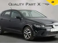 Used VW Polo Match 95 HP (69 kW) 2025 Black Hatchback