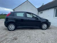 Used Fiat Grande Punto Dynamic 77 HP (56 kW) 2007 Black Hatchback