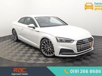 Used Audi A5 S-Line 190 HP (139 kW) 2018 White Coupe