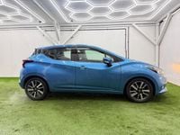 Used Nissan Micra Acenta 90 HP (66 kW) 2017 Blue Hatchback