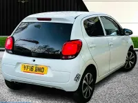 Used Citroën C1 Flair 82 HP (60 kW) 2016 White Hatchback