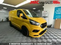 Used Ford Transit Custom S 2022 Yellow Van