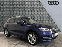 Used Audi Q5 S-Line 187 HP (137 kW) 2019 Blue SUV