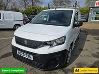 used Peugeot Partner 1.5 BLUEHDI PROFESSIONAL L1 23309 MILES WITH A F/S/H PRINTOUT, ROOF BARS, A
