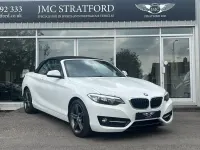 Begagnad BMW 218 Sport Line 150 HK (110 kW) 2016 Vit Cab