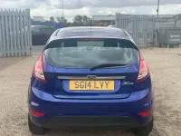 Used Ford Fiesta Zetec 82 HP (60 kW) 2014 Blue Hatchback