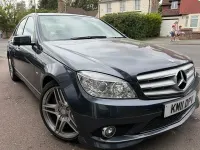 Used Mercedes C350 2011 Grey Sedan