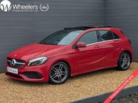 Used Mercedes A220 AMG Line Premium Plus 177 HP (130 kW) 2017 Red Hatchback