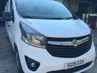 Used Vauxhall Vivaro Sportive 120 HP (88 kW) 2019 White MPV