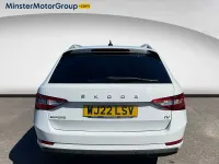 Used Skoda Superb SE Technology 218 HP (160 kW) 2022 White Estate
