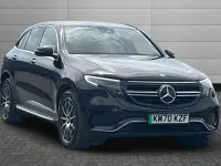Used Mercedes EQC400 AMG line 300 kW (408 HP) 2020 Black SUV