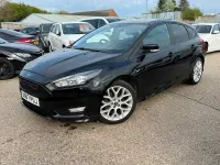Used Ford Focus ST-Line 140 HP (102 kW) 2017 Black Hatchback