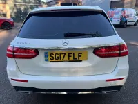 Gebraucht Mercedes E220 AMG line 2017 Weiß Kombi