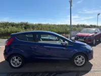 Used Ford Fiesta Zetec 2016 Blue Hatchback