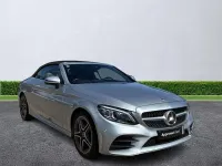 Used Mercedes C200 AMG line 2022 Silver Cabriolet