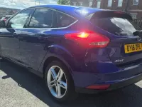 Used Ford Focus Zetec 2016 Blue Hatchback
