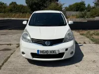 Used Nissan Note N-TEC 90 HP (66 kW) 2010 White Hatchback