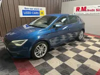 Used Seat Leon SE 110 HP (80 kW) 2016 Blue Hatchback
