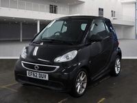 Used Smart ForTwo Cabrio Passion 71 HP (52 kW) 2013 Black Cabriolet