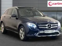 Begagnad Mercedes GLC220 Premium Plus 170 HK (125 kW) 2018 Blå Kombi