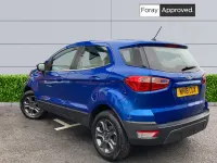 Used Ford Ecosport Zetec 2018 Lightening blue SUV
