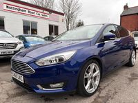 Used Ford Focus Titanium X 120 HP (88 kW) 2016 Blue Hatchback