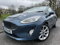 Used Ford Fiesta Titanium X 2020 Blue Hatchback