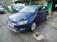 Used VW Polo SEL 85 HP (62 kW) 2010 Blue Hatchback