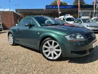 Used Audi TT Roadster 225 HP (165 kW) 2002 Green Cabriolet