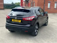 Used Nissan Qashqai N-Connecta 110 HP (80 kW) 2017 Black SUV