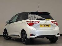 Used Toyota Yaris Design 2018 White Hatchback