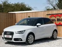 Used Audi A1 Sportback Sport 122 HP (89 kW) 2014 White Hatchback
