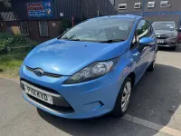 Used Ford Fiesta 82 HP (60 kW) 2011 Blue Hatchback