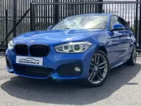 Used BMW 120 M Sport 190 HP (139 kW) 2016 Blue Hatchback