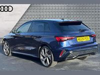 Used Audi A3 Black Edition 147 HP (108 kW) 2025 Blue Hatchback