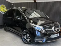 Usado Mercedes V220 AMG line 163 HP (119 kW) 2022 Preto Monovolume