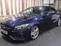 Used Mercedes CLA220 AMG line 2018 Blue Coupe